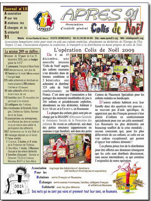 Couverture du journal
