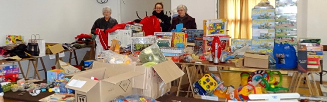 Colette, Virginie, Marie-Paule nos piliers dans cette mission sans oublier Marielle