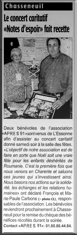 article de presse