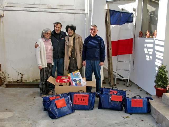 Chez nos correspondants Daniela et Octavian.