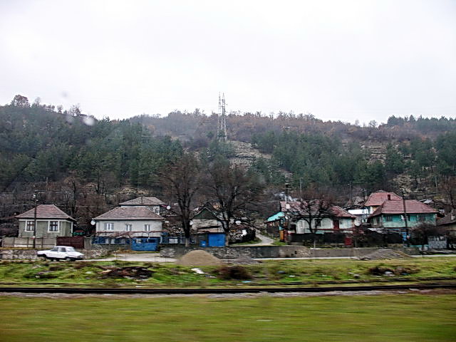 Un des rares villages roumains qui n'est pas au bord de la route!