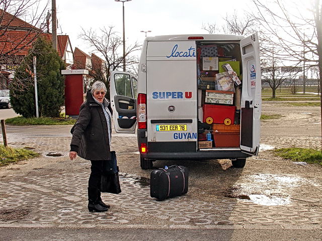 Avant de traverser la Hongrie. Nous arriverons ce soir  SATU-MARE.