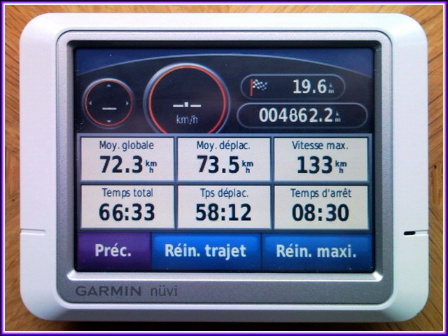 Le priple est termin. BONDOUFLE-SATU MARE-CRAIOVA-BONDOUFLE : 4883km parcourus.