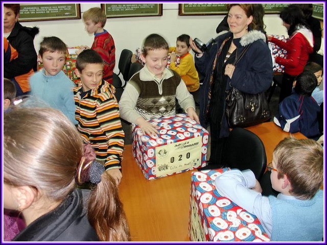 A l'cole Eliade, plus de 70 enfants ont t gts par l'association.