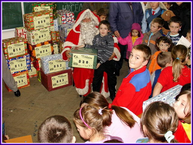 A l'cole Eliade, plus de 70 enfants ont t gts par l'association.