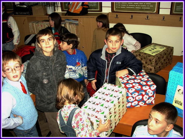 A l'cole Eliade, plus de 70 enfants ont t gts par l'association.