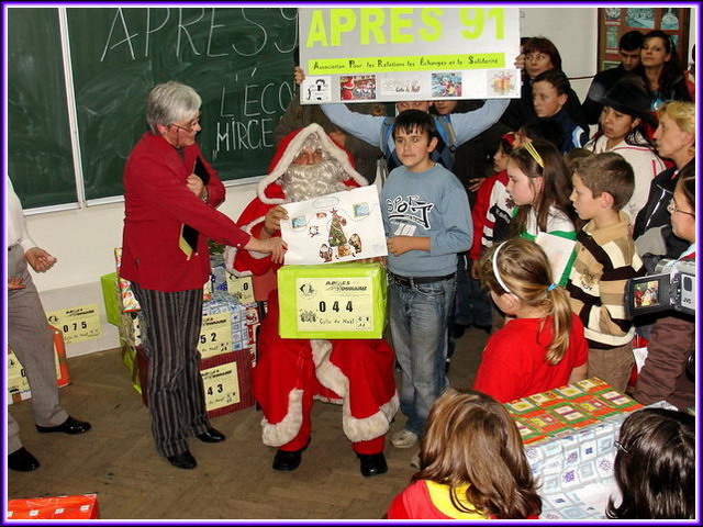 A l'cole Eliade, plus de 70 enfants ont t gts par l'association.