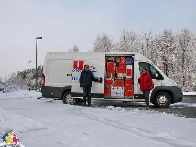 Batrice et Franois nos 2 convoyeurs.