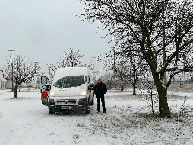 21 dcembre : la neige fait une courte apparition en Hongrie.