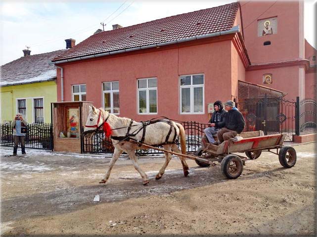  Le 11 janvier, sur la route des Carpates pour rejoindre Craiova