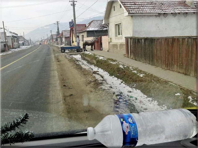  Le 11 janvier, sur la route des Carpates pour rejoindre Craiova