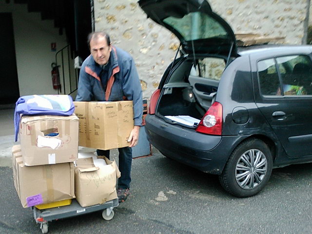  Transfert des fournitures stockes tout au long de l'anne. 