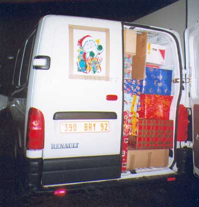 Les Camions avant le dpart, Bondoufle (91)